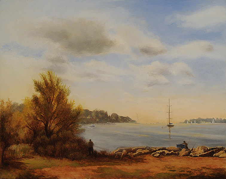 Fishing on the Severn